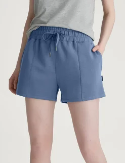 Women's Luxe Traveler Knit Quarter Zip & Short Set