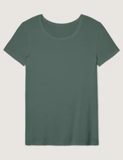 Women's Micro Rib Cap Sleeve Tee