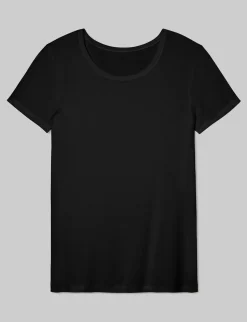 Women's Micro Rib Cap Sleeve Tee