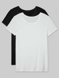 Women's Micro Rib Cap Sleeve Tee