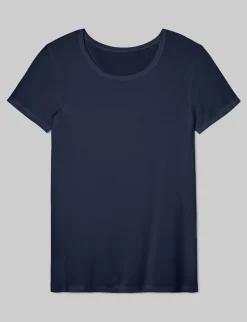Women's Micro Rib Cap Sleeve Tee