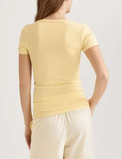 Women's Micro Rib Cap Sleeve Tee (2-Pack)