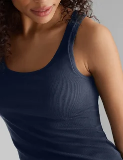 Women's Micro Rib Fitted Tank