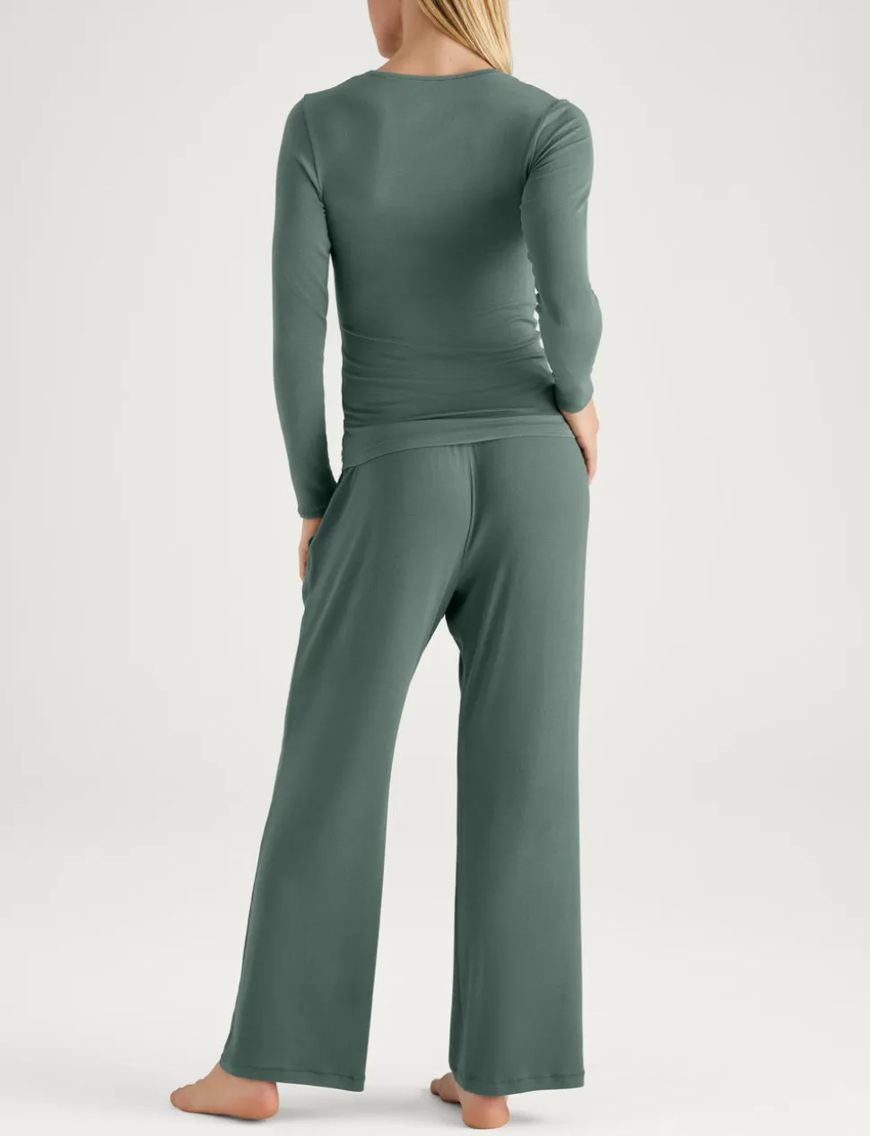 Women's Micro Rib Long Sleeve Tee