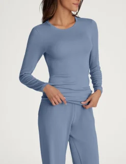 Women's Micro Rib Long Sleeve Tee