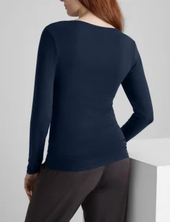 Women's Micro Rib Long Sleeve Tee