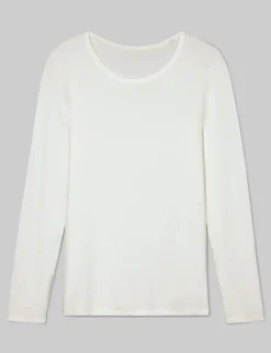 Women's Micro Rib Long Sleeve Tee