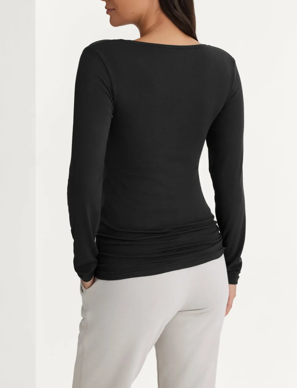 Women's Micro Rib Long Sleeve Tee (2-Pack)