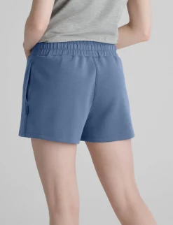 Women's Micro Rib Tank & Luxe Traveler Knit Short Set