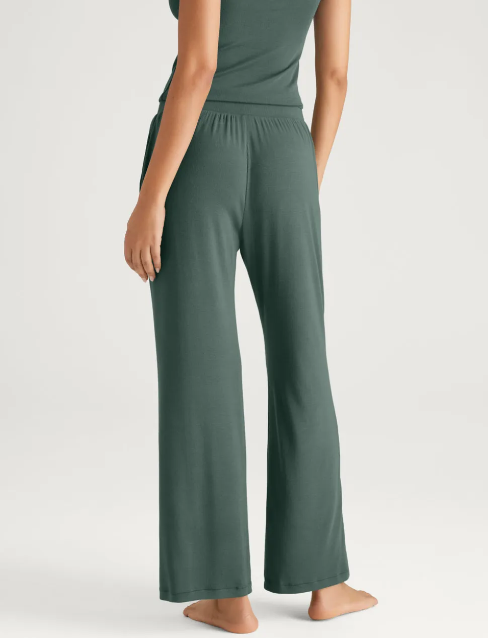 Women's Micro Rib Tee & Pant Set