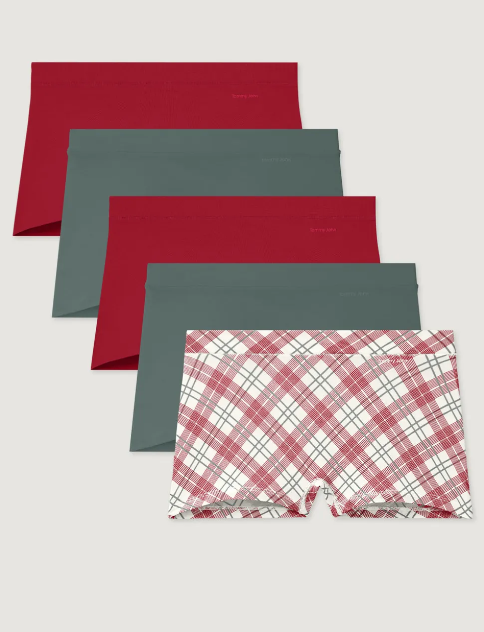 Women's Second Skin Boyshort (5-Pack)