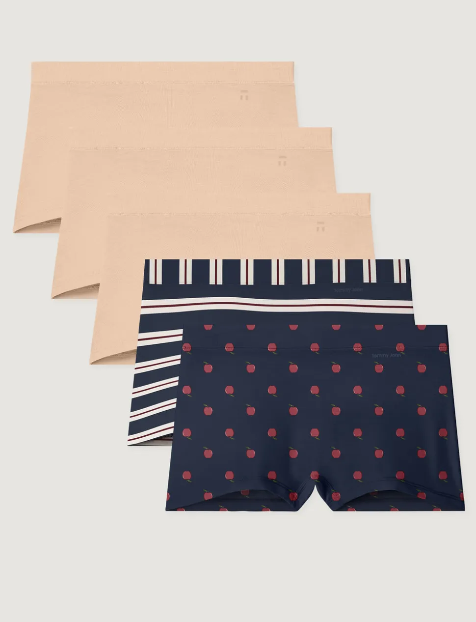 Women's Second Skin Boyshort (5-Pack)