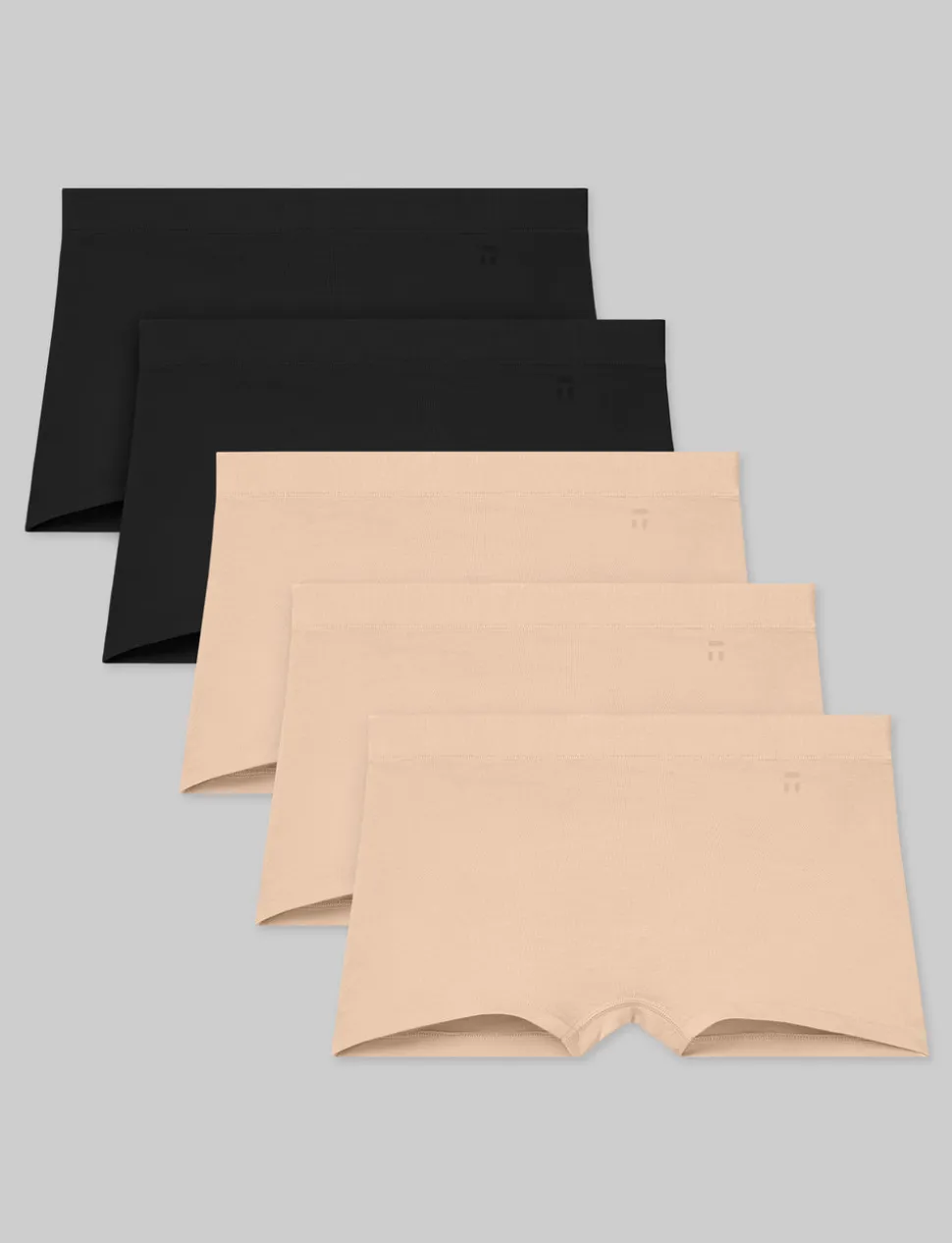 Women's Second Skin Boyshort (5-Pack)
