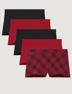 Women's Second Skin Boyshort (5-Pack)