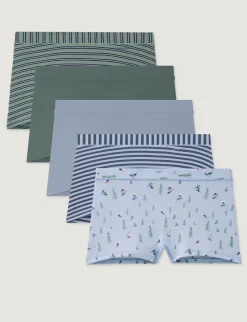 Women's Second Skin Boyshort (5-Pack)
