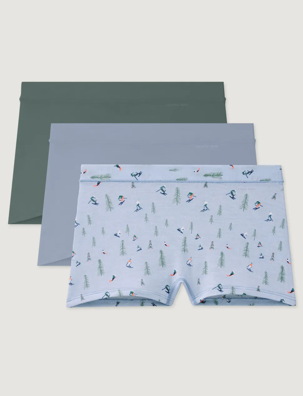 Women's Second Skin Boyshort (5-Pack)