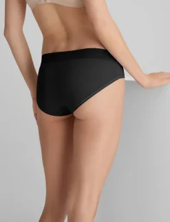 Women's Second Skin Brief, Lace Waist (5-Pack)