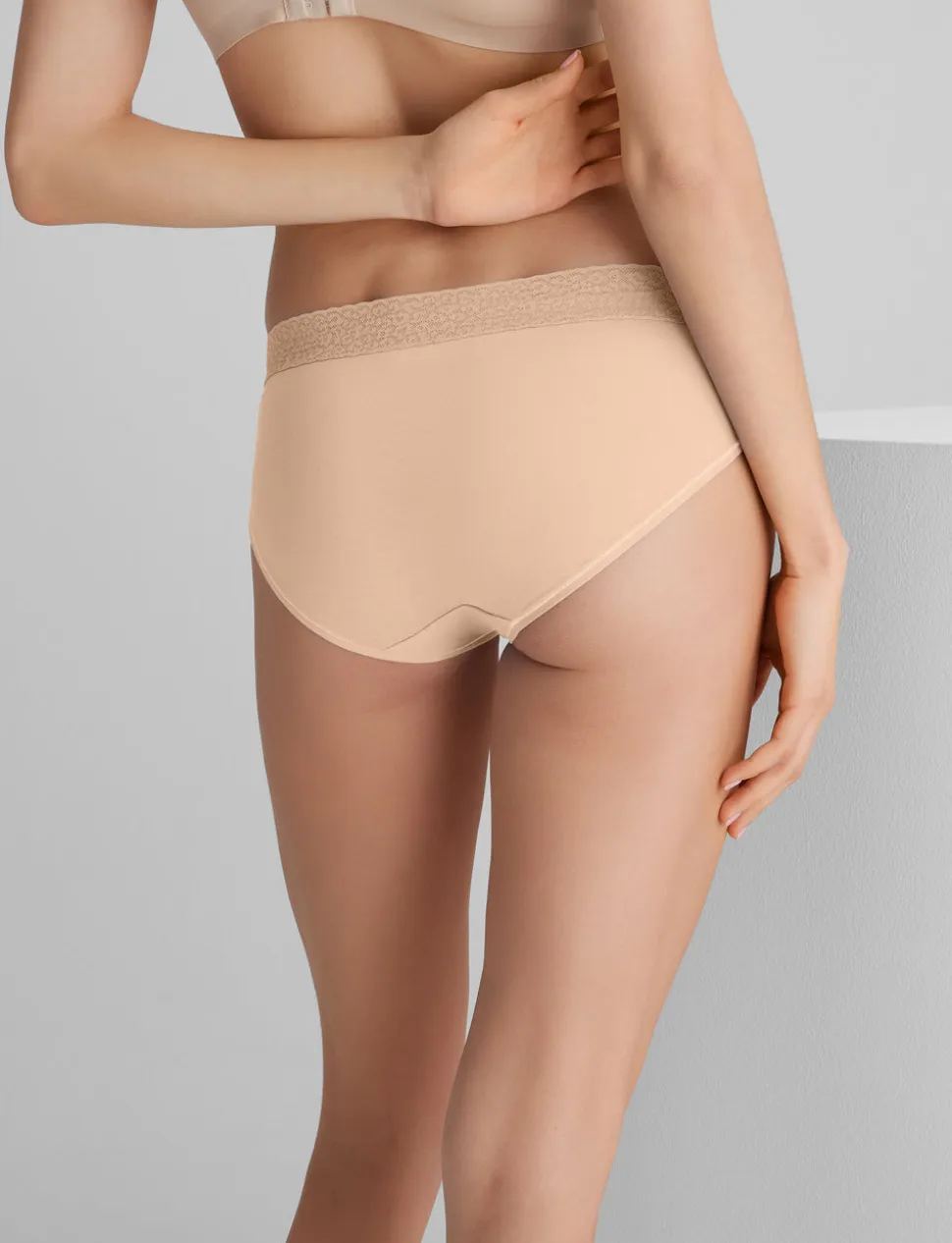 Women's Second Skin Brief, Lace Mix (3-Pack)