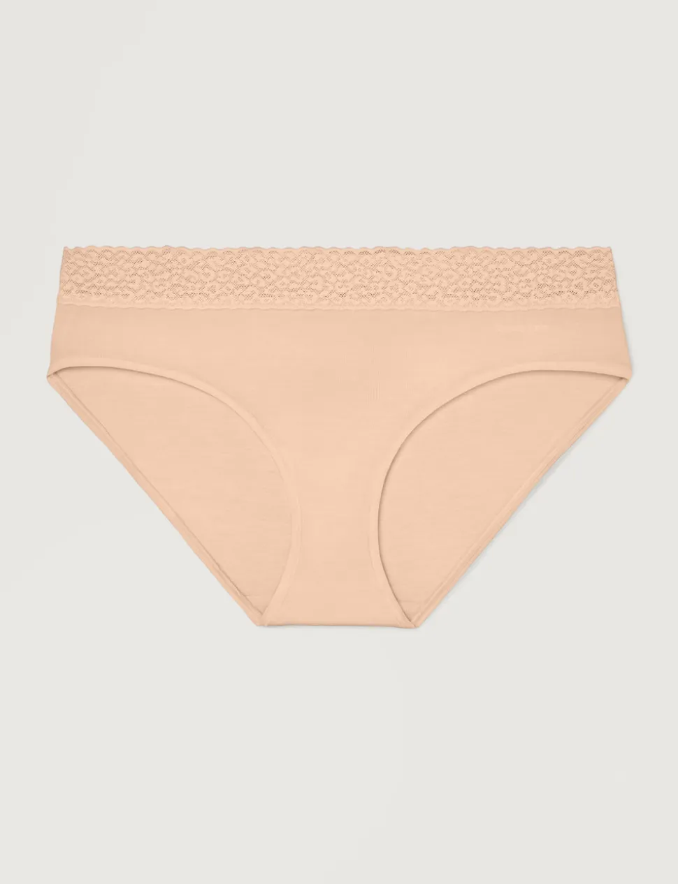 Women's Second Skin Brief, Lace Waist (3-Pack)