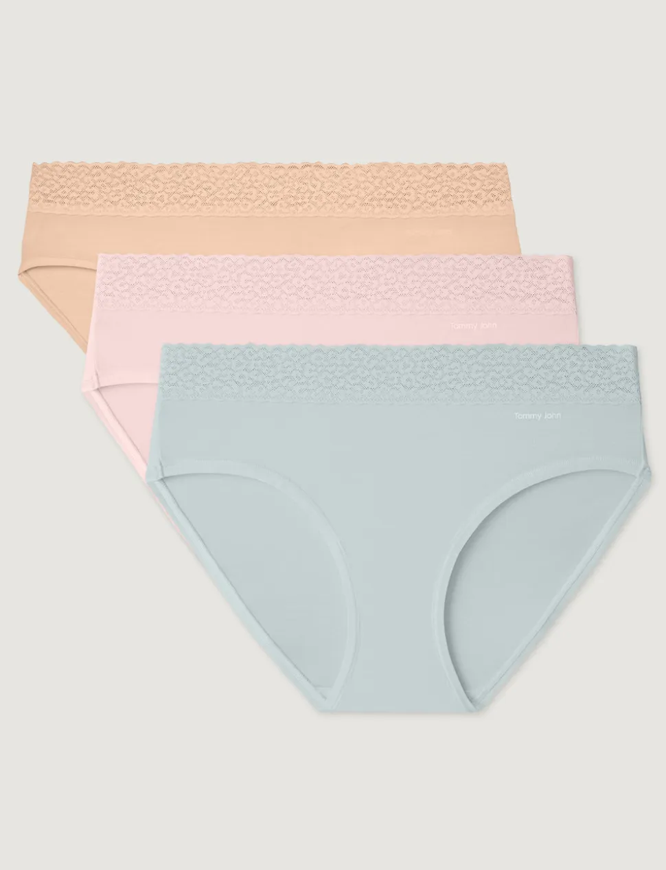 Women's Second Skin Brief, Lace Waist