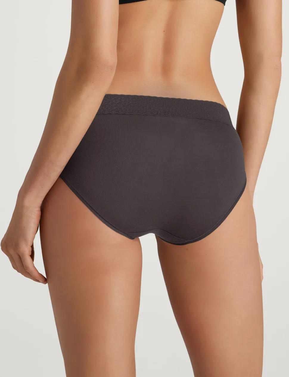 Women's Second Skin Brief, Lace Waist