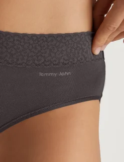 Women's Second Skin Brief, Lace Waist