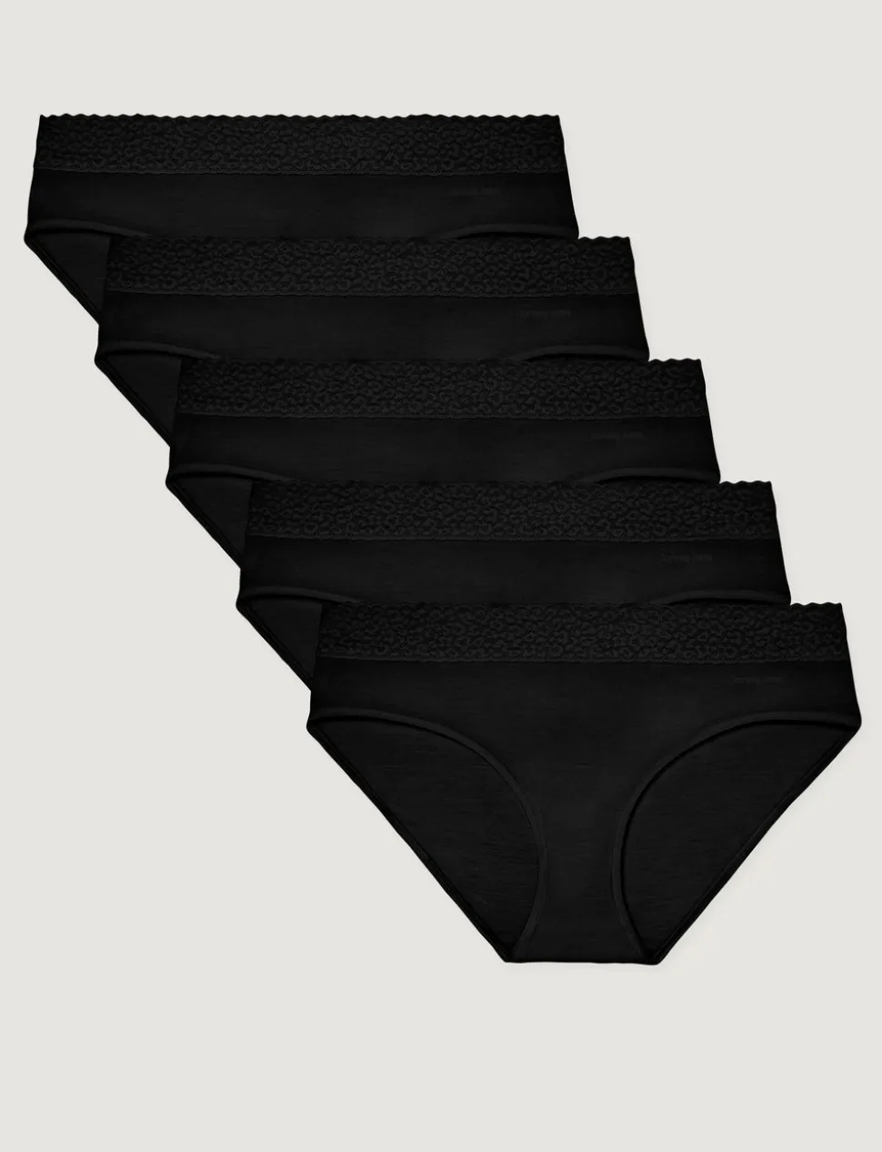 Women's Second Skin Brief, Lace Waist
