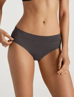 Women's Second Skin Brief, Lace Mix (5-Pack)