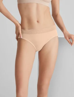 Women's Second Skin Brief, Lace Mix (5-Pack)