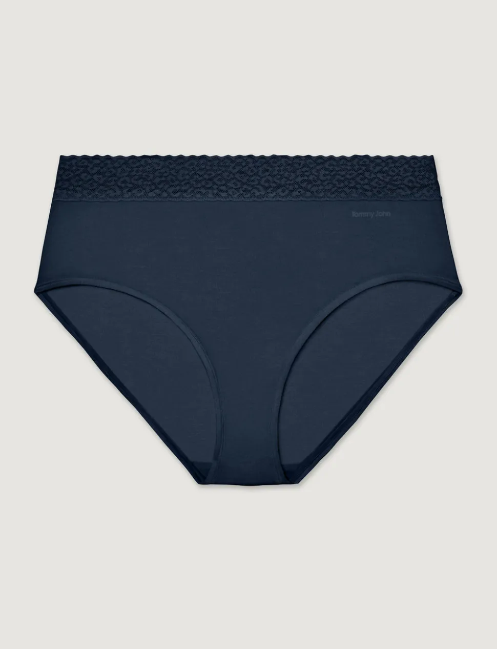 Women's Second Skin High Rise Brief, Lace Mix (3-Pack)