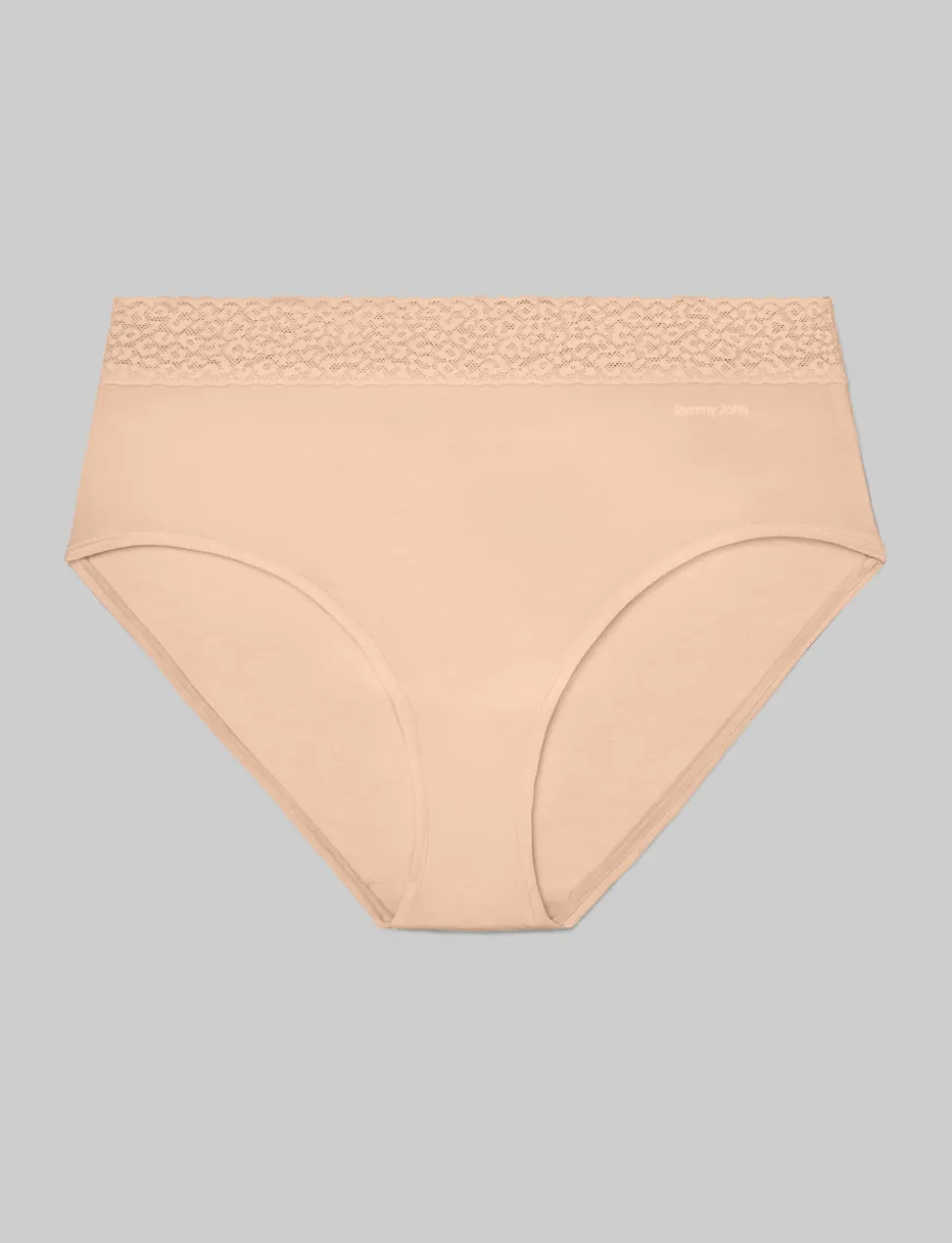 Women's Second Skin High Rise Brief, Lace Mix (3-Pack)