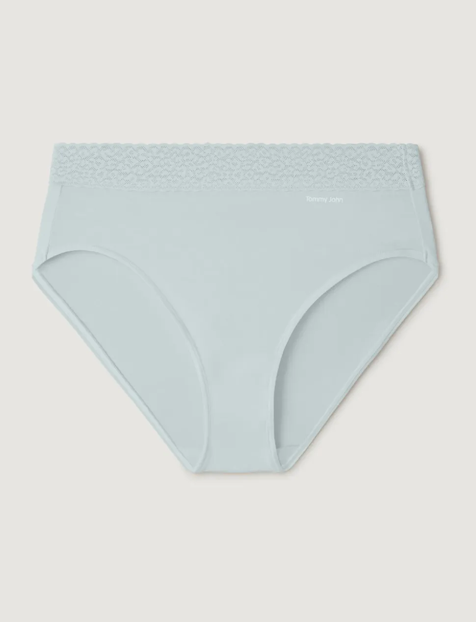 Women's Second Skin High Rise Brief, Lace Waist
