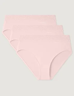Women's Second Skin High Rise Brief, Lace Waist