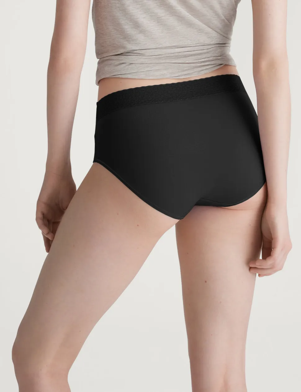 Women's Second Skin High Rise Brief, Lace Mix (5-Pack)