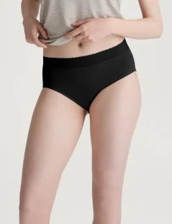 Women's Second Skin High Rise Brief, Lace Mix (5-Pack)