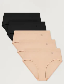 Women's Second Skin High Rise Brief (5-Pack)