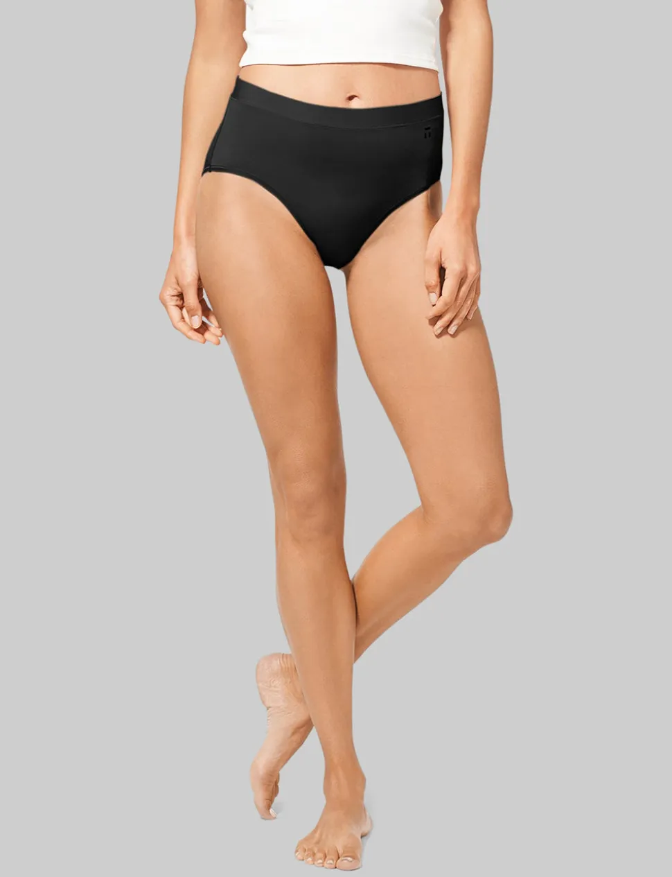 Women's Second Skin High Rise Brief (5-Pack)
