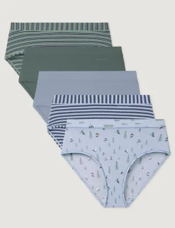 Women's Second Skin High Rise Brief (5-Pack)