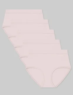Women's Second Skin High Rise Brief (5-Pack)