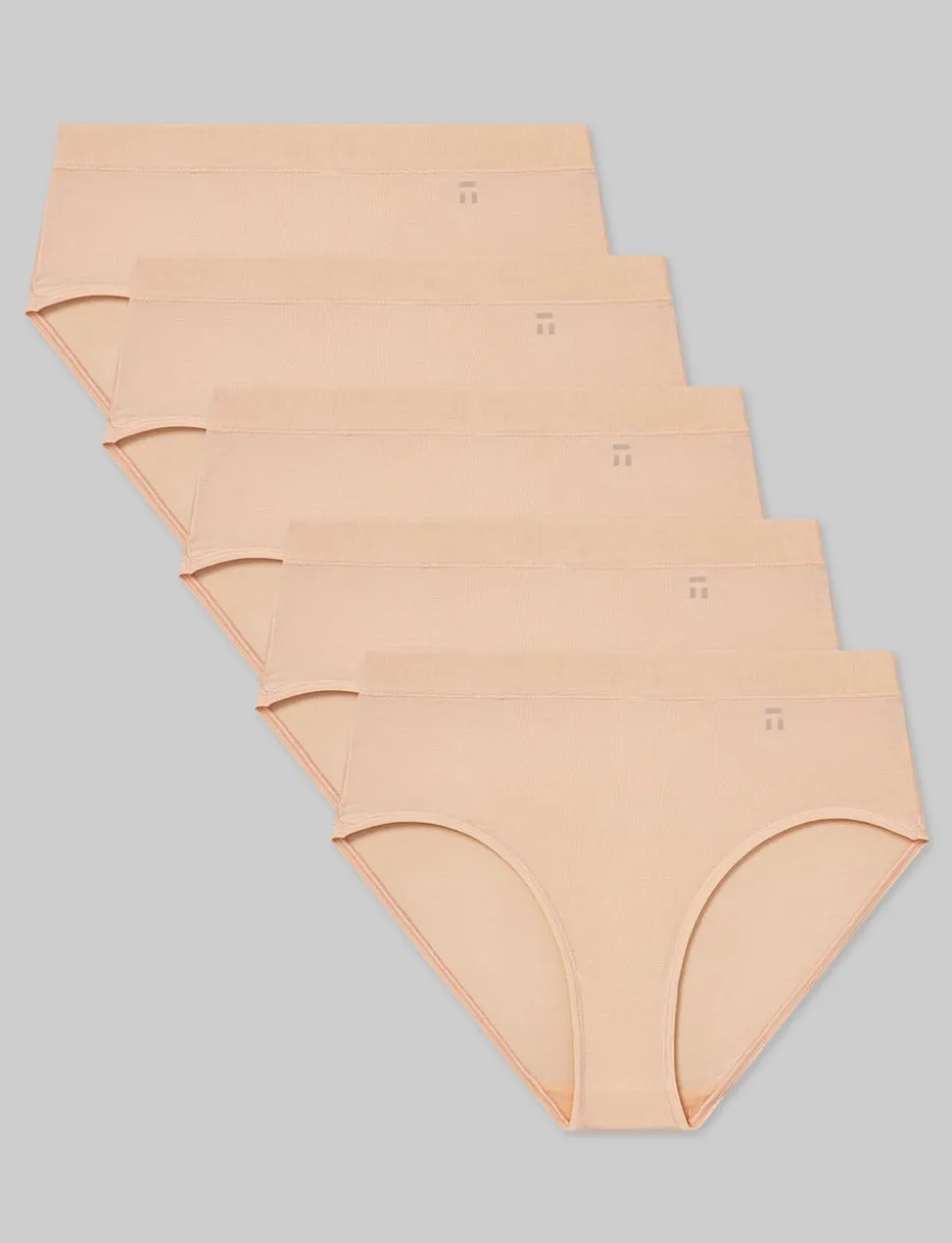 Women's Second Skin High Rise Brief (5-Pack)