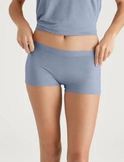 Women's Second Skin Luxe Rib Boyshort (5-Pack)