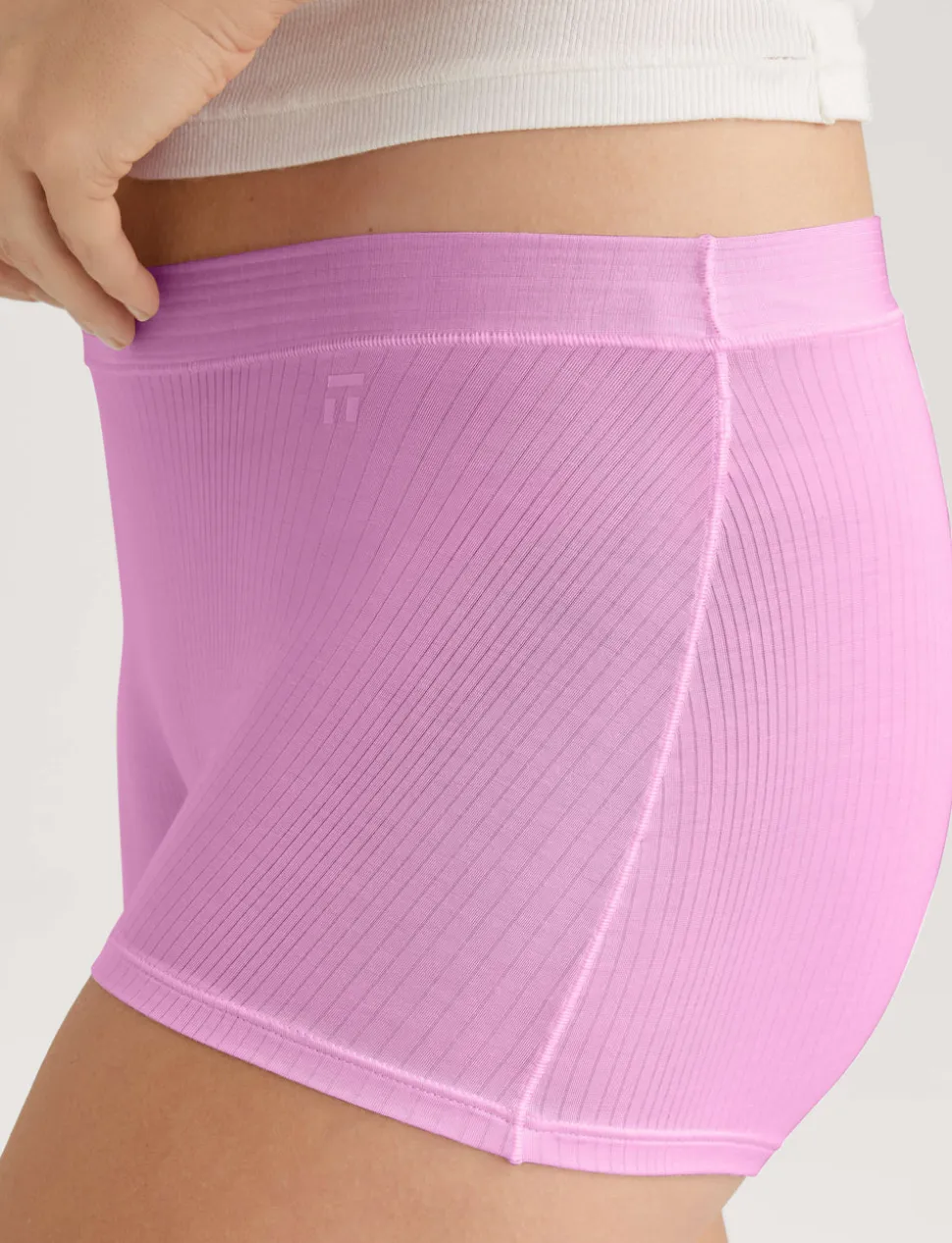 Women's Second Skin Luxe Rib Boyshort (5-Pack)