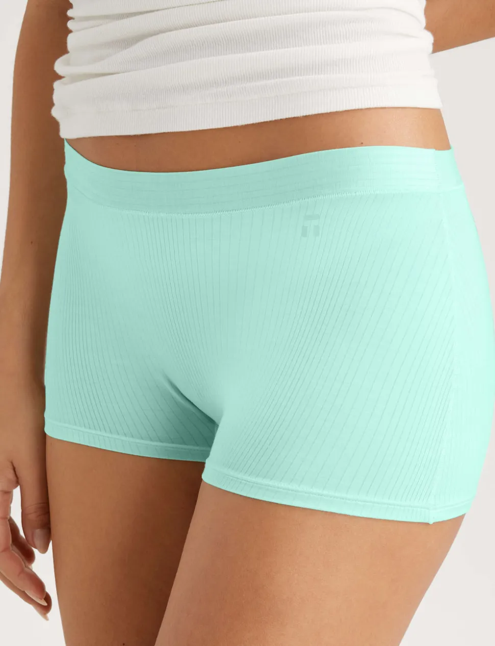 Women's Second Skin Luxe Rib Boyshort (3-Pack)