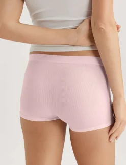 Women's Second Skin Luxe Rib Boyshort (3-Pack)