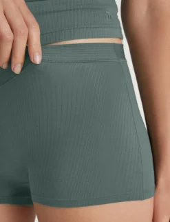 Women's Second Skin Luxe Rib Boyshort