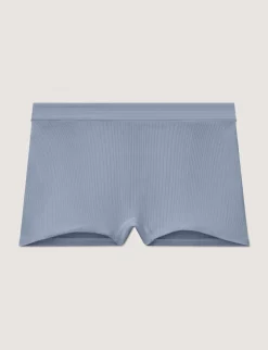 Women's Second Skin Luxe Rib Boyshort