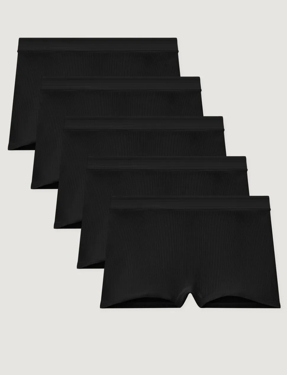 Women's Second Skin Luxe Rib Boyshort