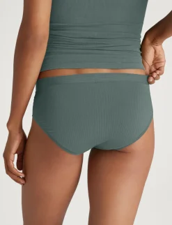 Women's Second Skin Luxe Rib Brief (5-Pack)