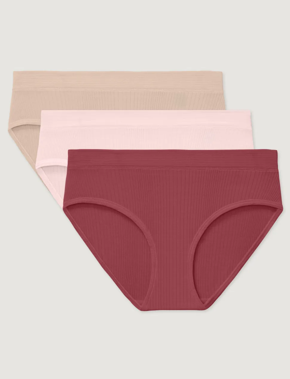 Women's Second Skin Luxe Rib Brief (5-Pack)