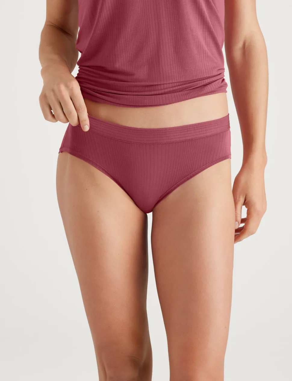 Women's Second Skin Luxe Rib Brief (5-Pack)